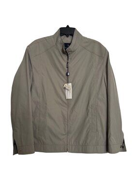 Holy Eagle Men’s Size 50 XL Full Zip Jacket NWT Bomber Sport Beige Pockets